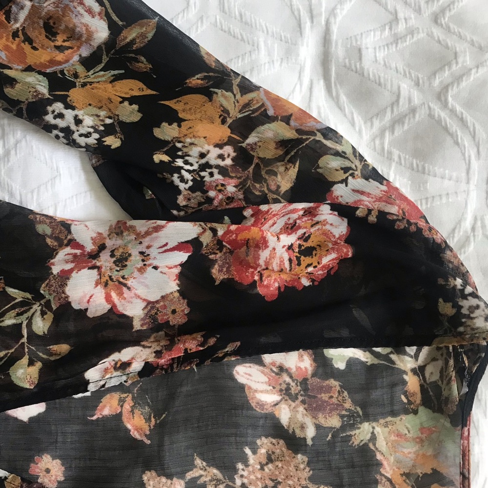 Pretty floral kimono